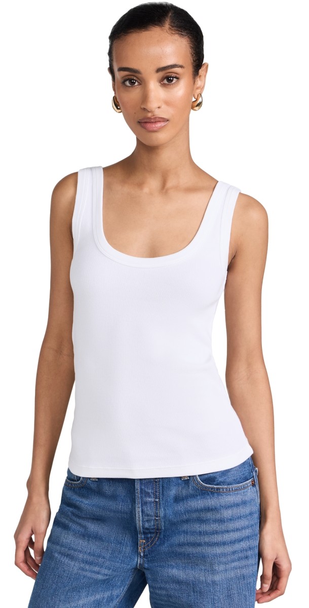 Sold Out NYC The Scoop It Up Tank White