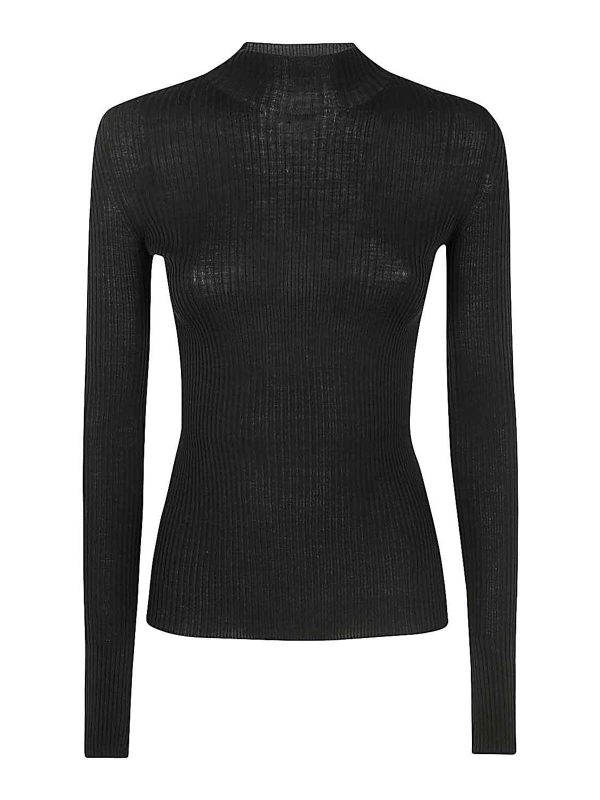 MRZ Pull Col Roulé - Noir