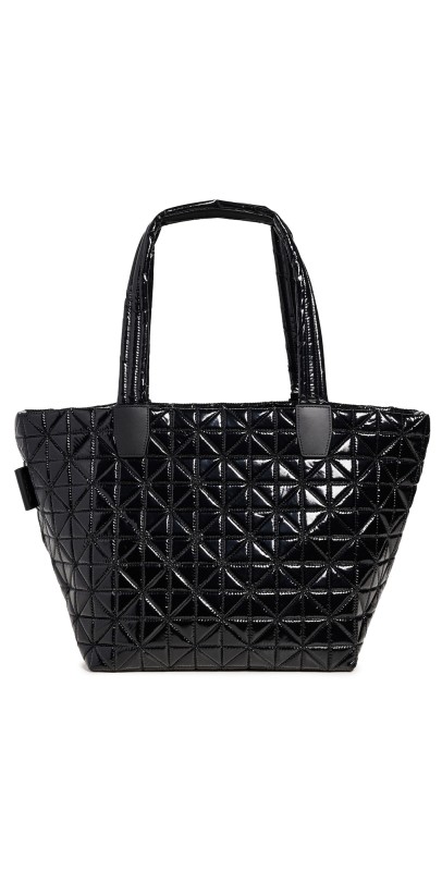 Vee Collective Vee Tote Medium Black Vinyl