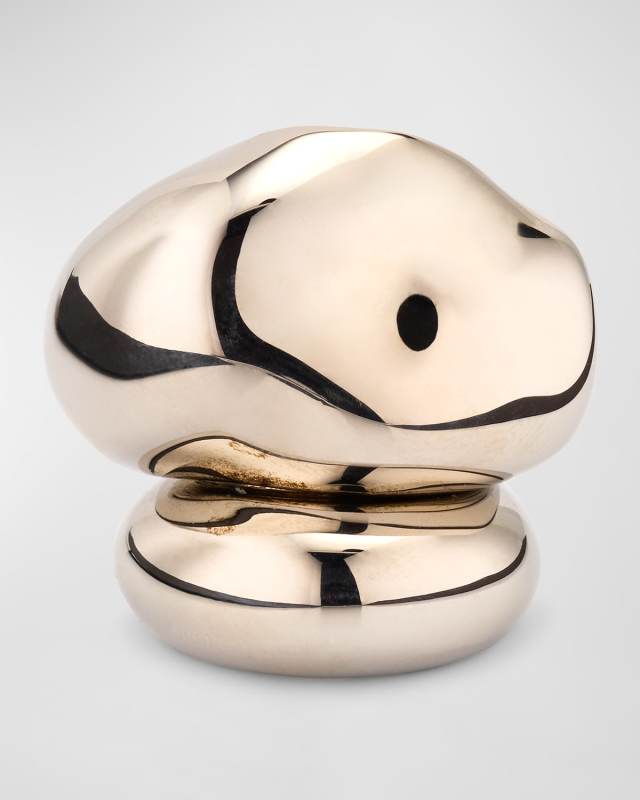 Brass Stacked Ring