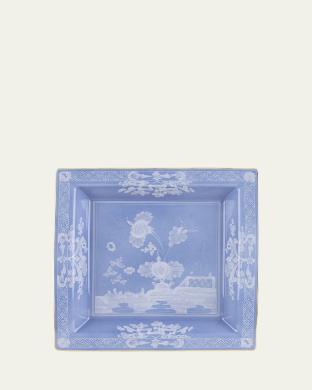 Pervinca Square Porcelain Tray