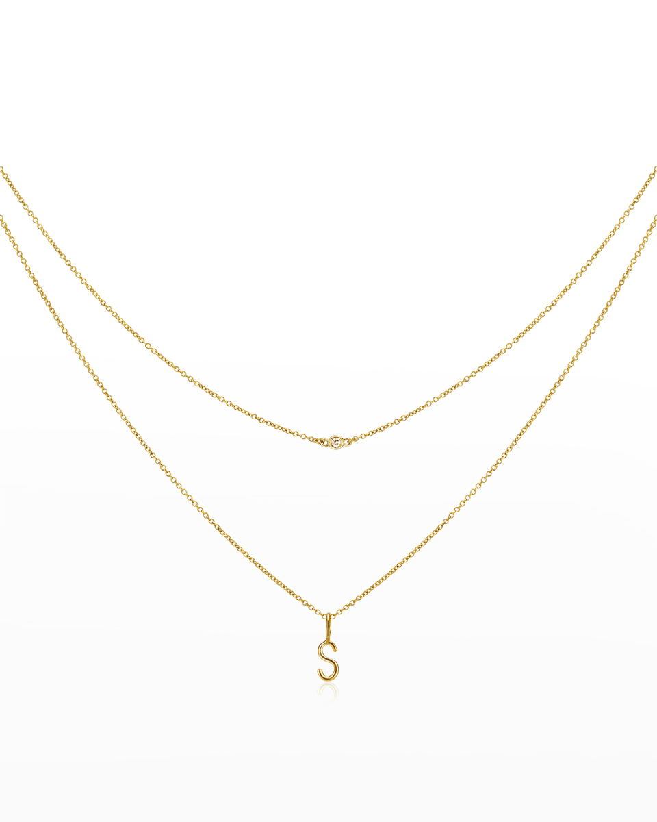 Amelia 14K Gold Layered Necklace