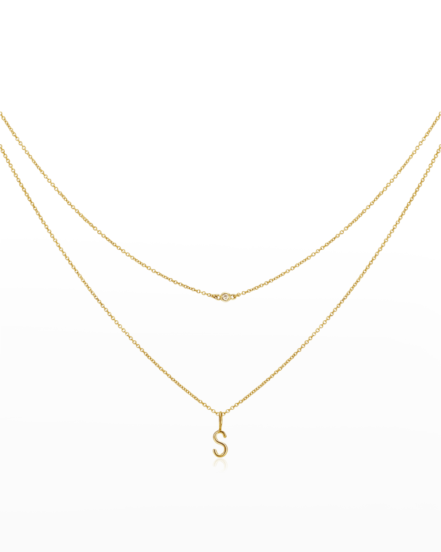 Amelia 14K Gold Layered Necklace
