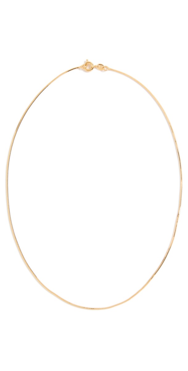 Alexa Leigh Mini Snake Necklace Gold