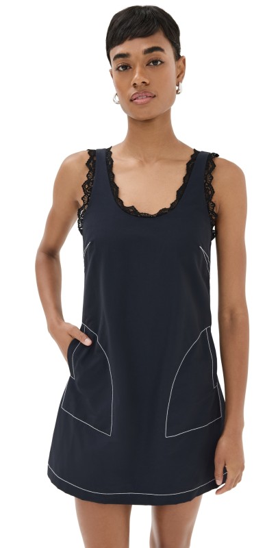 SIMKHAI Kait Tank Mini Dress Midnight Multi
