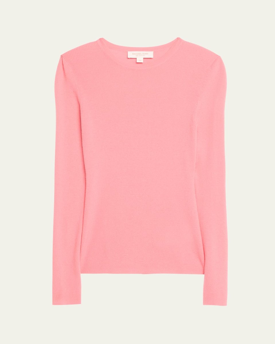 Hutton Ribbed Cashmere Pullover