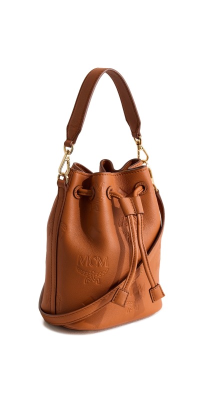 MCM Bombay Brown Bucket Bag Bombay Brown