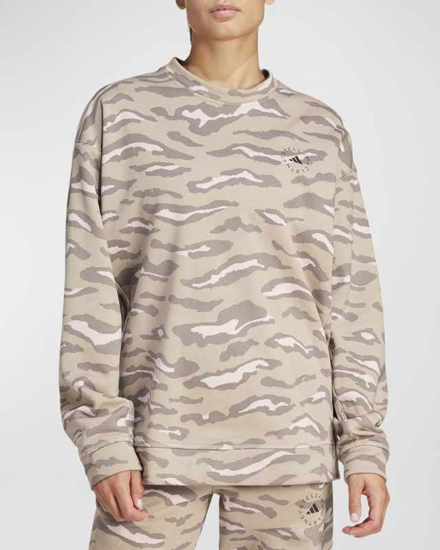 Printed Crewneck Sweatshirt