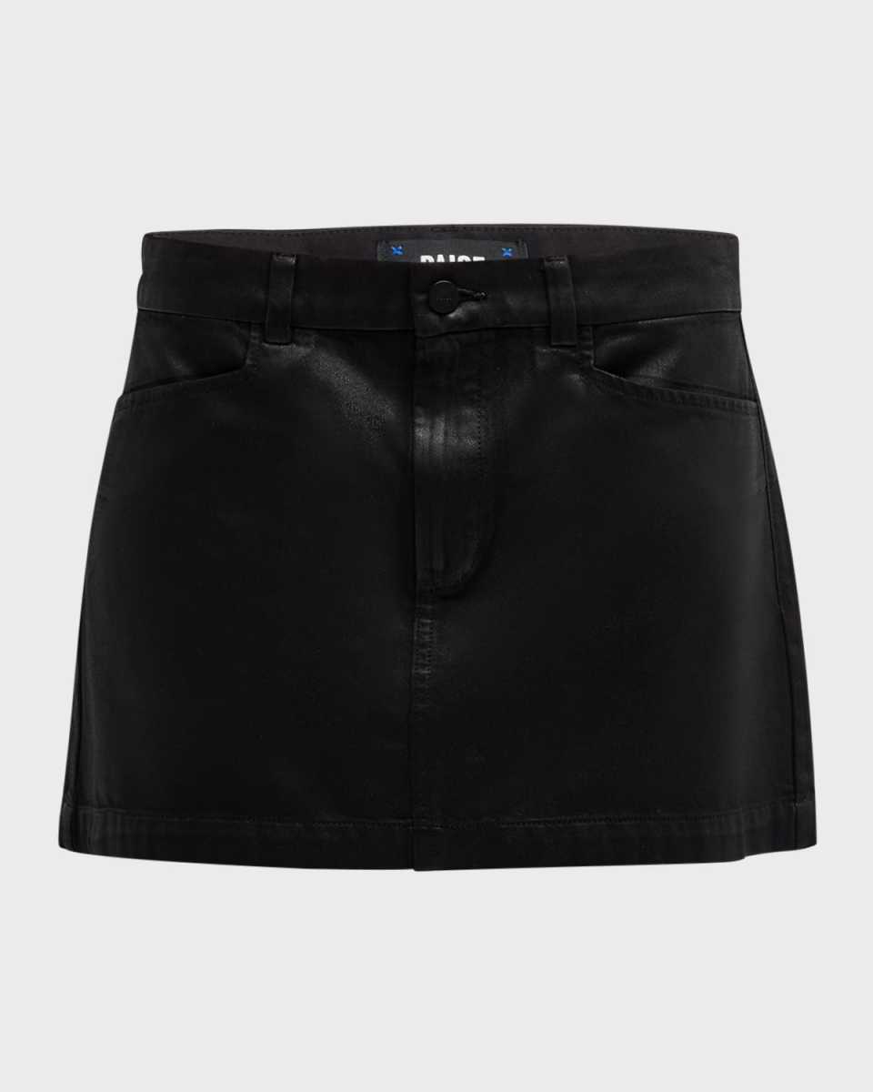 Ryder Coated Mini Skirt