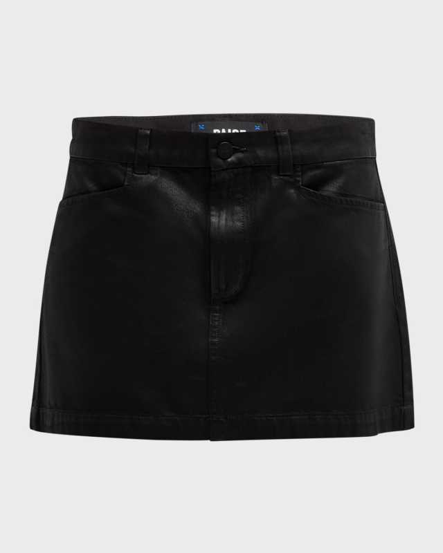 Ryder Coated Mini Skirt