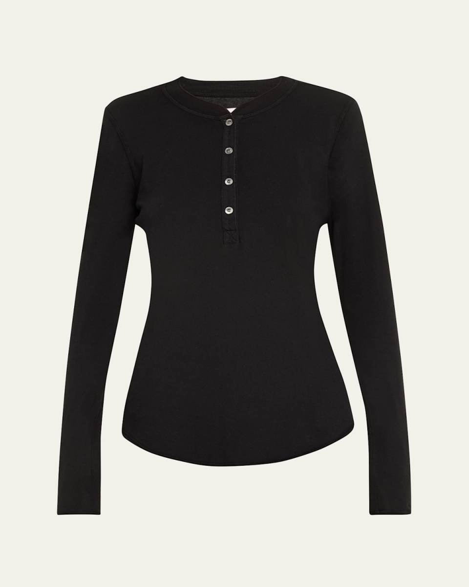 Hal Long-Sleeve Jersey Henley
