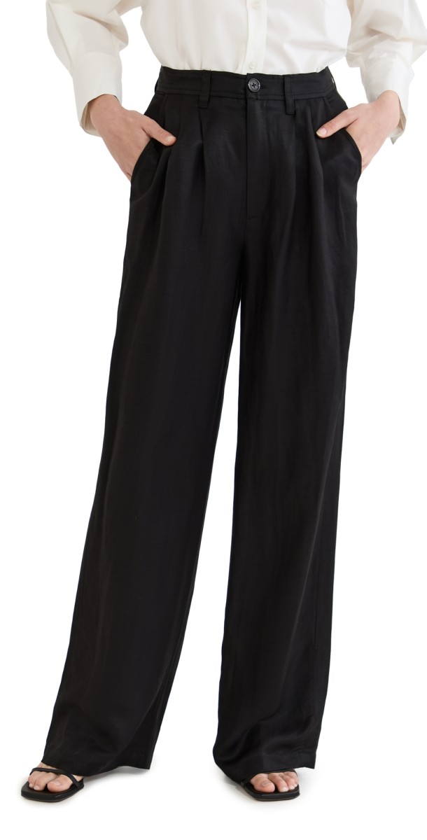 ANINE BING Carrie Pants Black