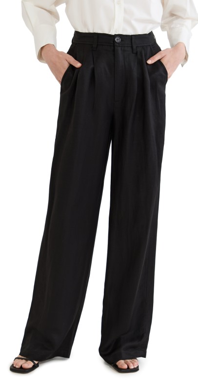 ANINE BING Carrie Pants Black