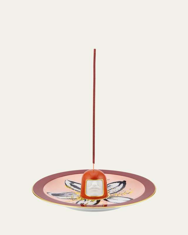 LCDC Il Frate Orange Renaissance Incense Burner