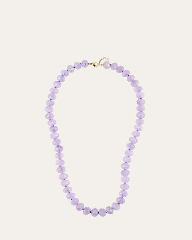 Oracle Lavender Amethyst Crystal Necklace