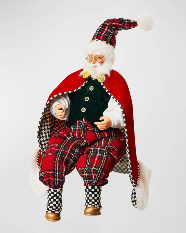 Scottish Sitting Santa
