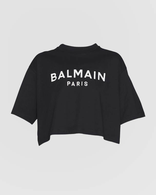 Logo-Print Crop T-Shirt