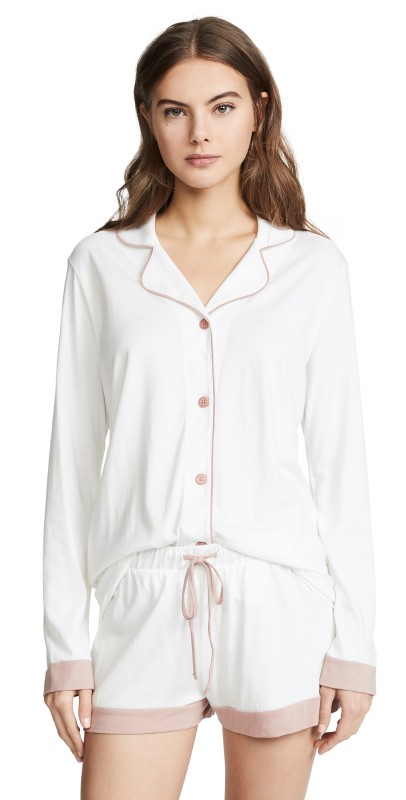 Cosabella Bella Bridal PJ Set Mandorla/Moon Ivory