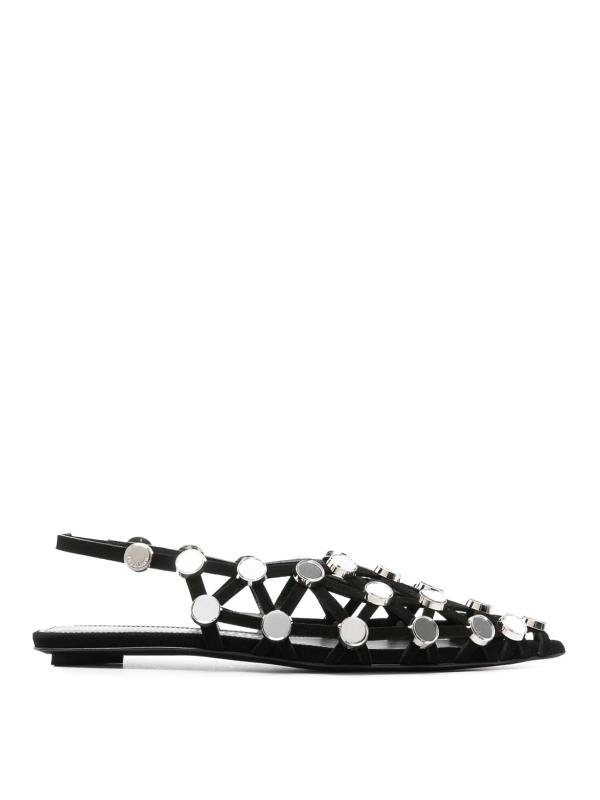 The Attico Ballerines - Noir