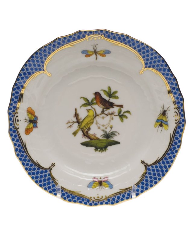 Rothschild Blue Motif 06 Bread & Butter Plate