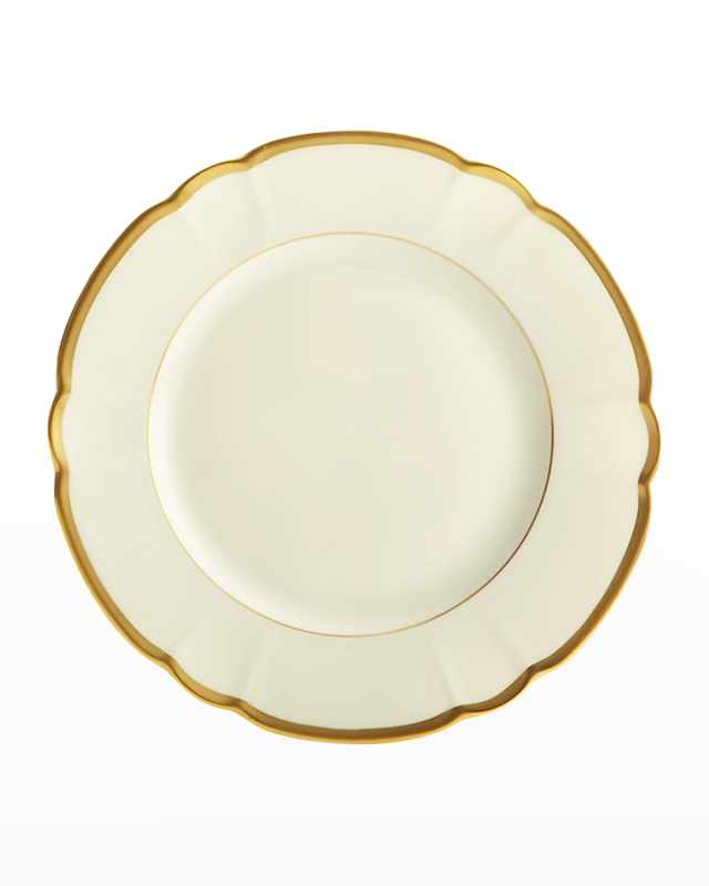 Colette Gold Salad/Dessert Plate