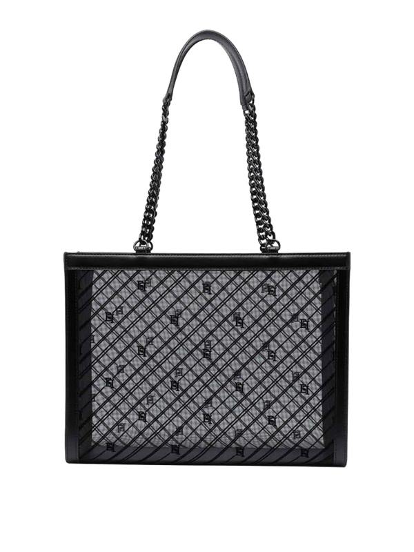 Elisabetta Franchi Sac Cabas - Noir