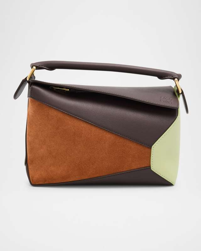 Puzzle Edge Small Multicolor Crossbody Bag