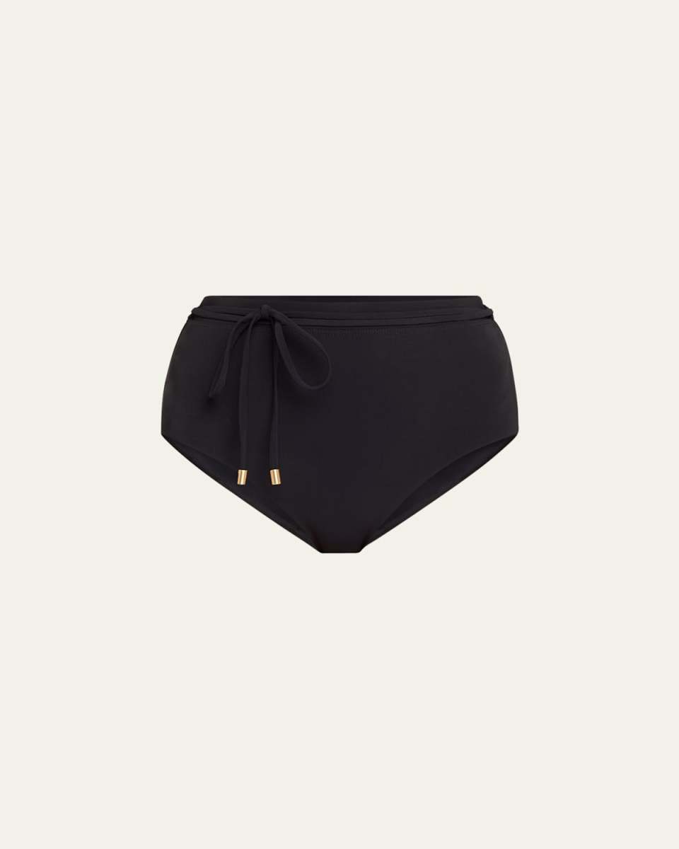 Halliday High-Waist Bikini Bottoms