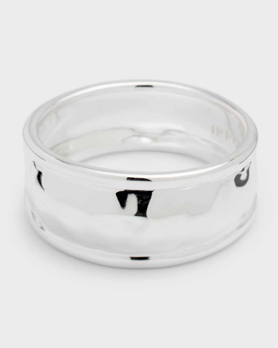 Thin Goddess Ring in Sterling Silver