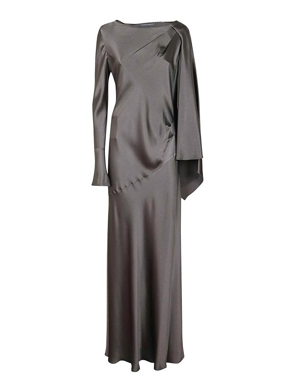 Alberta Ferretti Robe De Soirée - Gris