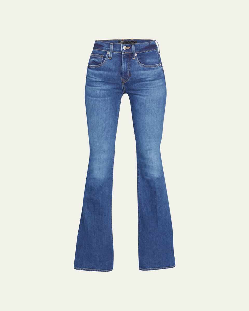 Beverly High-Rise Skinny Flare Jeans