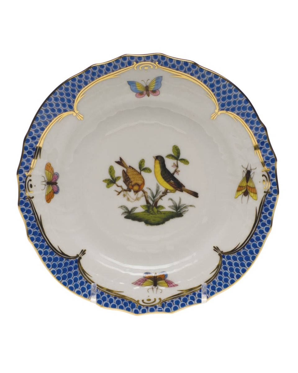 Rothschild Bird Blue Motif 7 Bread & Butter Plate