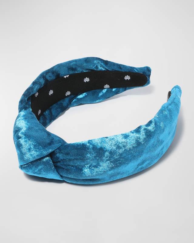 Crushed Velvet Knotted Headband