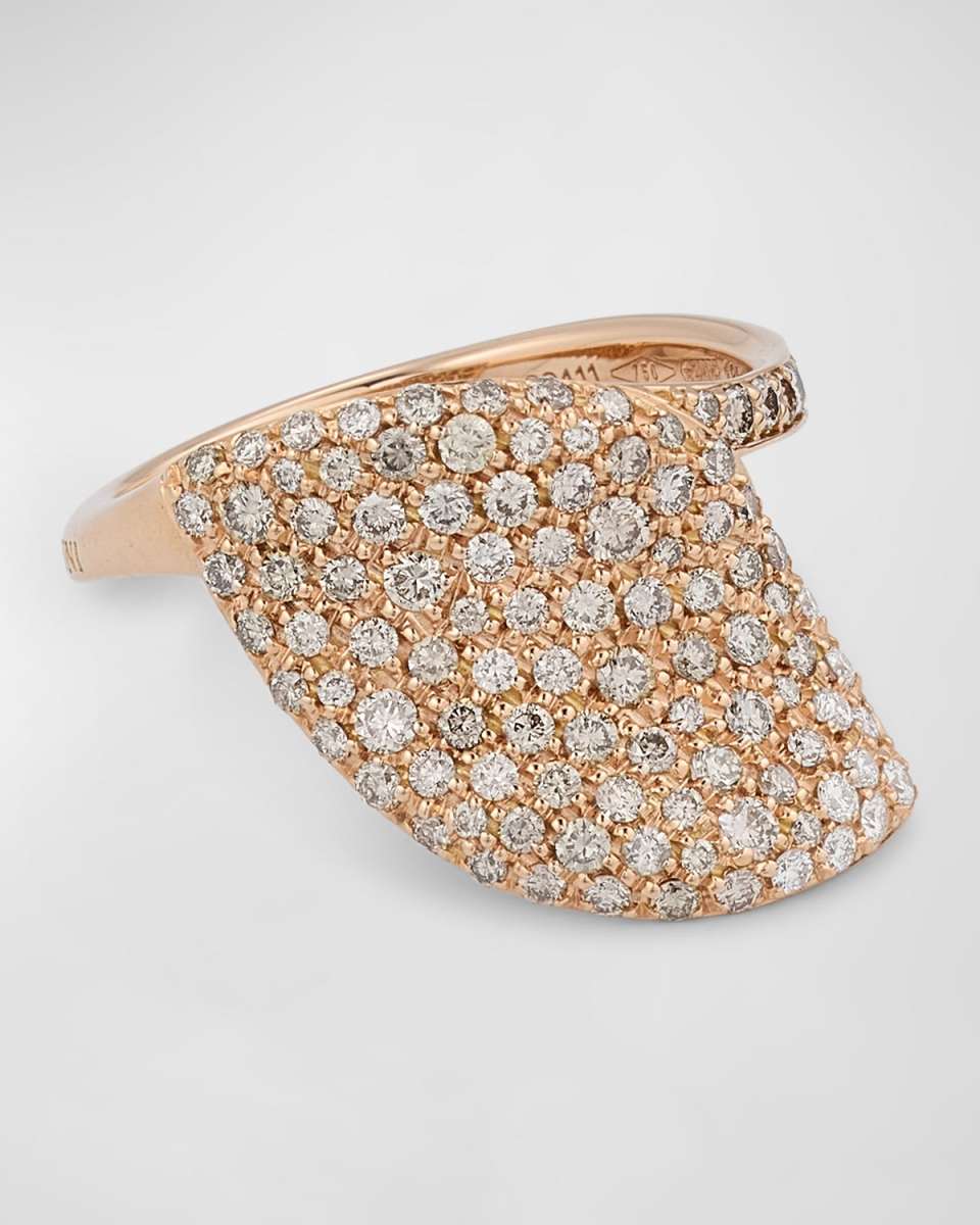 18k Rose Gold Aleluia Diamond Ring