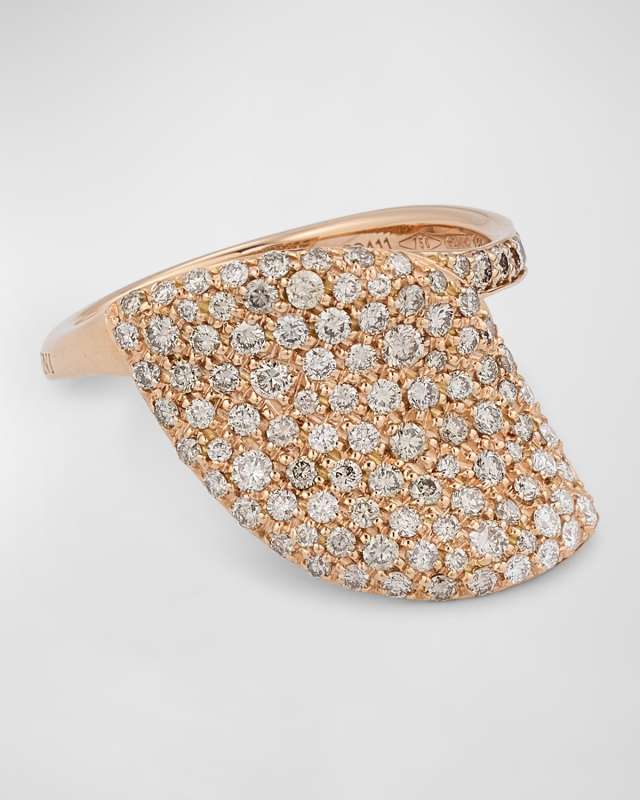 18k Rose Gold Aleluia Diamond Ring