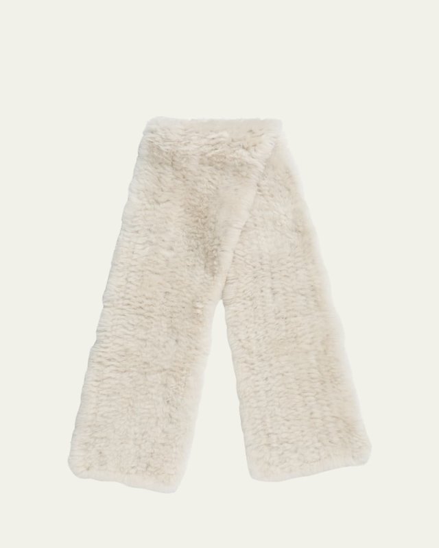 Sheep Shearling Scarf
