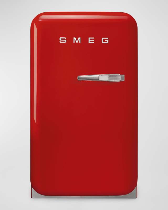 FAB5 Retro Left-Hinge Mini Fridge