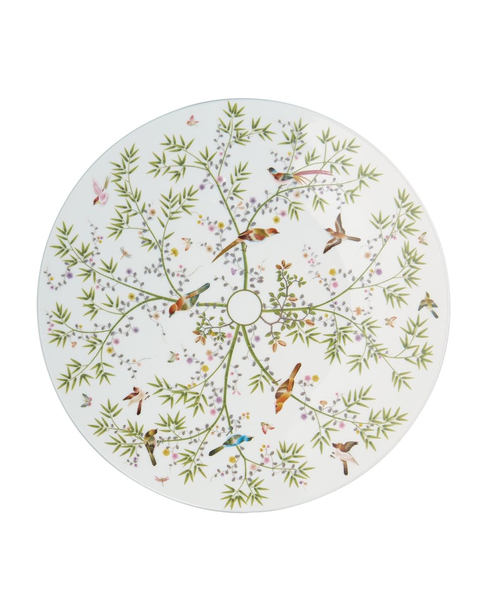 Paradis White Buffet Plate