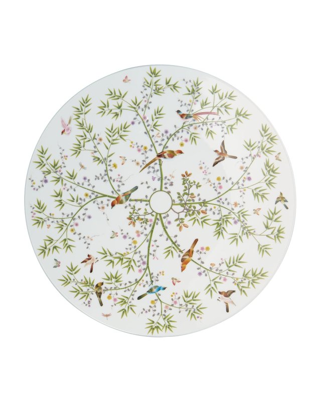 Paradis White Buffet Plate