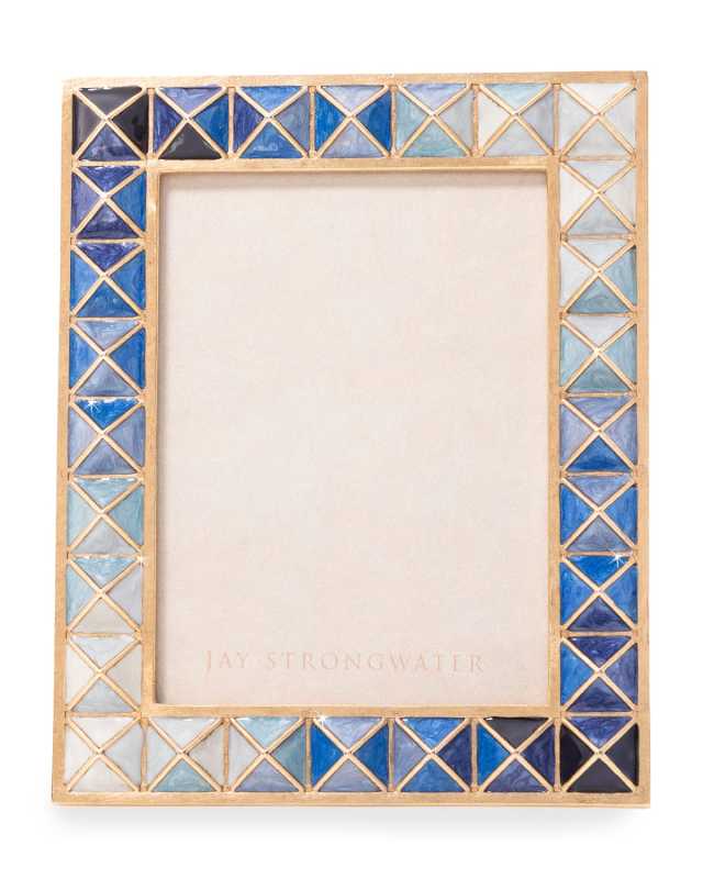 Indigo Pyramid 3" x 4" Picture Frame