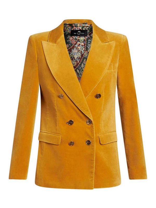 Etro Blazer Couturier - Jaune