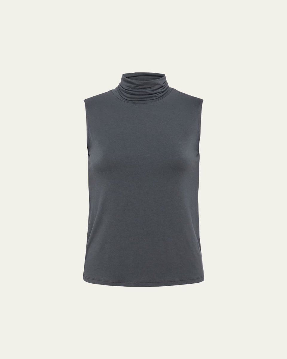 Ceci Sleeveless Turtleneck Top
