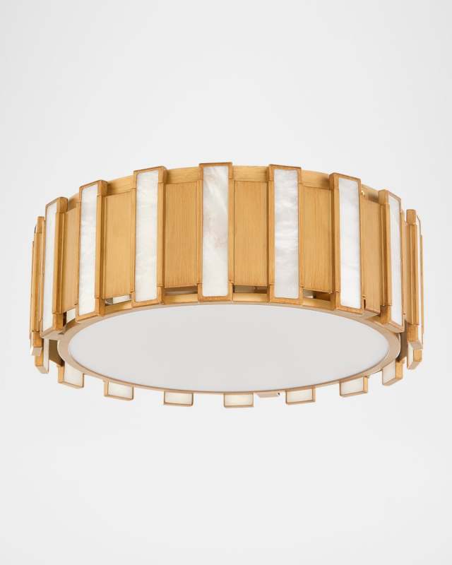 Volterra 18" 4-Light Flush Mount