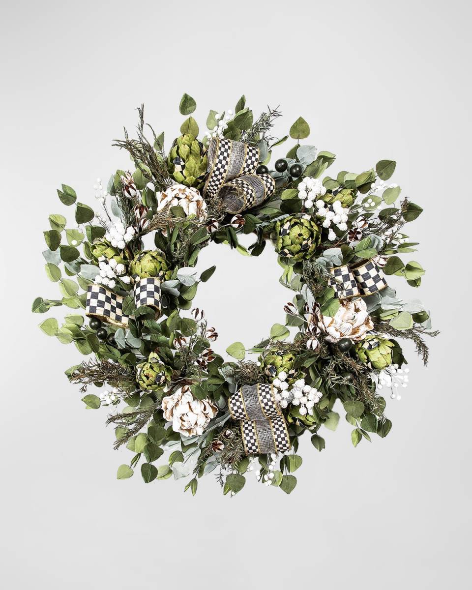 Courtly Artichoke Wreath