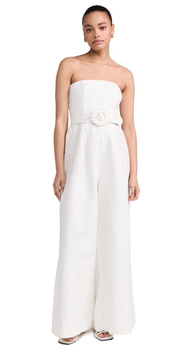 Hemant and Nandita Jumpsuit White