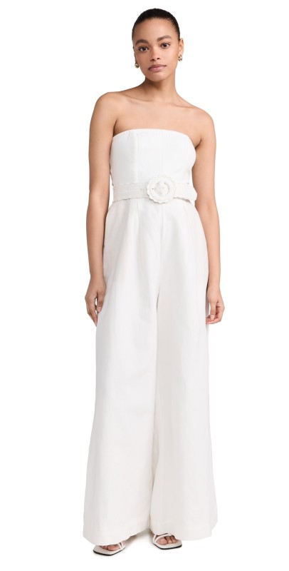 Hemant and Nandita Jumpsuit White