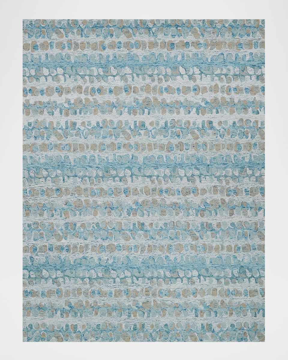 Colorplay Hand-Tufted Turquoise Rug, 8' x 10'