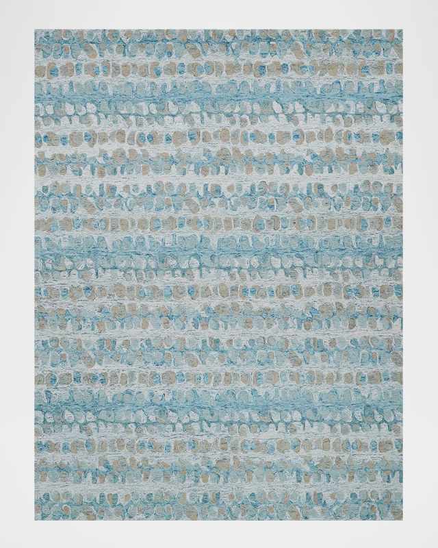 Colorplay Hand-Tufted Turquoise Rug, 8' x 10'