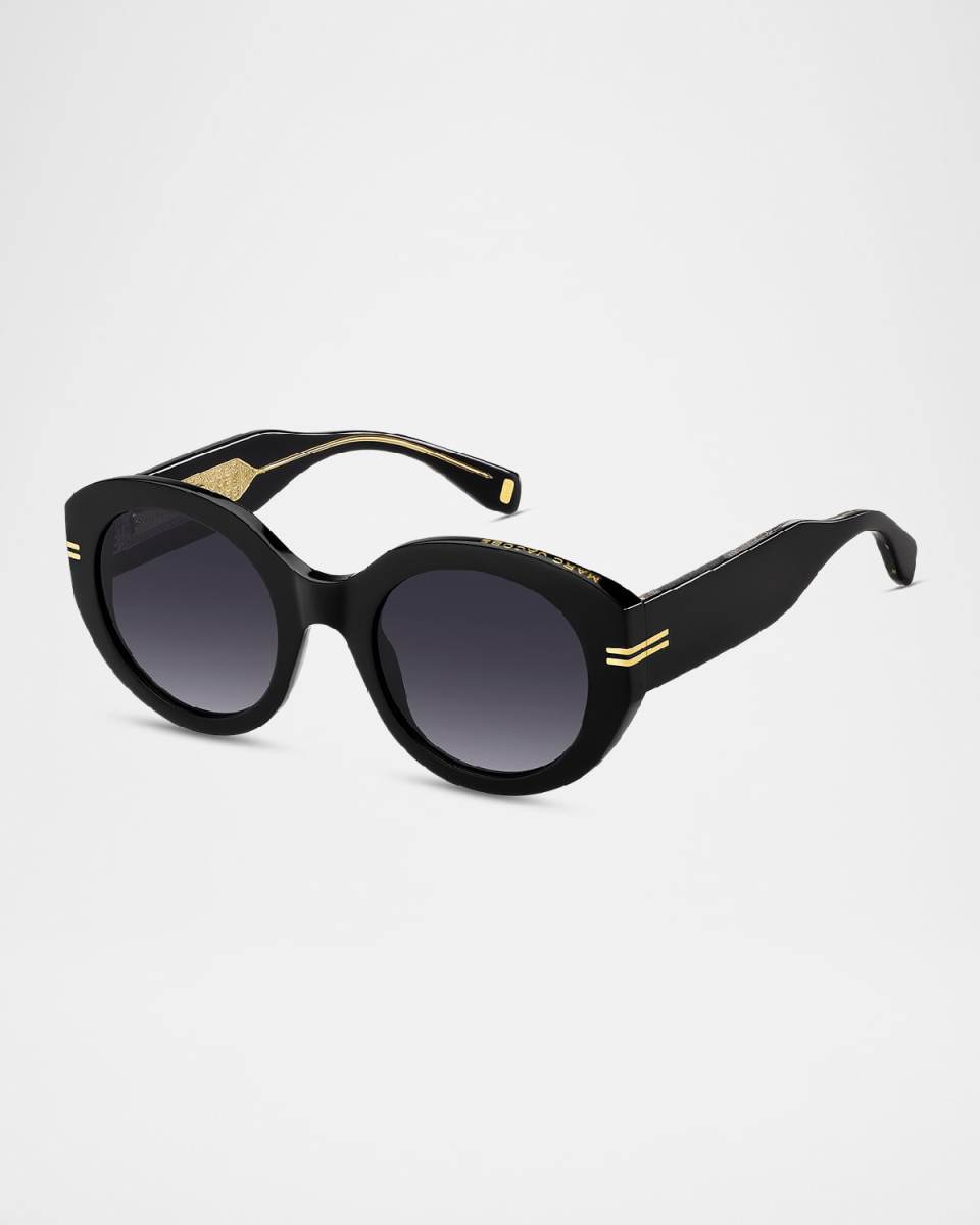 Acetate Oval Sunglasses