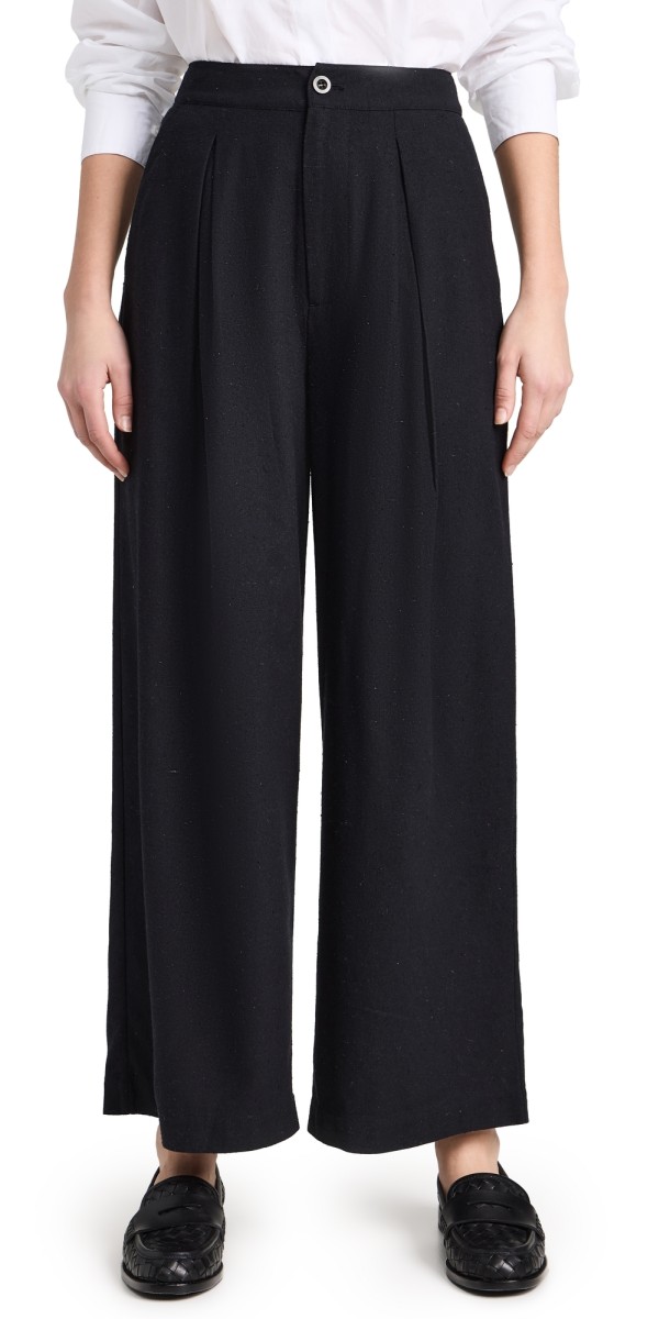 Jenni Kayne Relaxed Trousers Black
